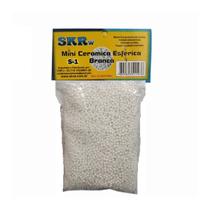SKRw Cerâmica S-1 Esfera Mini 2.0mm Branca - 80g Aquario Pet