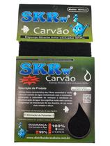 SKRw ESPONJA FILTRANTE CARVAO ATIVADO 16X12CM