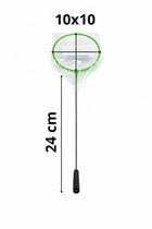SKRw REDE P/ AQUARIO REDONDA RASA 9,5CM CABO 24MC - SKRw REDE P/ AQUARIO REDONDA RASA 9,5CM CABO 24MC -