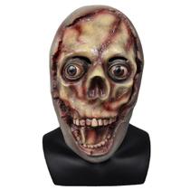 Skull Mask Horror Aterrorizante, Sem Pele, Rosto, Halloween, Adulto