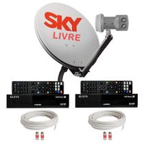 Sky Livre com 02 Pontos em Full HD - Elsys