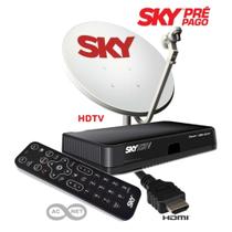 Sky Pre Pago Flex - Kit Completo HD 60 cm