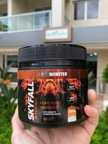 Skyfall thermogênico em pó sabor frutas vermelhas 200g - testo monster