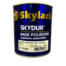 Skylack bp prata gris aluminium met. peugeot 01/16 0,9l