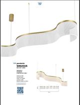 Skylight Pendente Sinuous Sky-4028 ** Skylight Pendente Sinuous Sky-4028 **