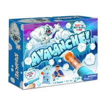 Skyrocket Games Avalanche Family Board Game Toy para meninas e meninos, cabeça a cabeça Cannonball Shooting Blaster Game para 1 - 2 jogadores, idades 5+