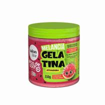 Sl gelatina to de cacho 550g kids modeladora melancia