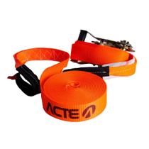 Slackline 10 Metros Laranja T123 Acte Sports Slackline 10 Metros Laranja T123 Acte Sports