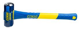 Sledge Hammer Estwing Hard Face de 2 kg com alça de fibra de vidro de 16 polegadas