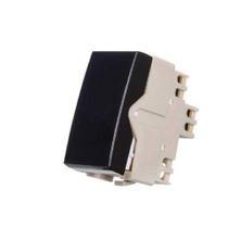 Sleek Ebony Modulo Interruptor Simples 10a - Margirius