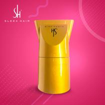 Sleek Hair Sh do Brasil aparelho para alisamento de cabelo com infravermelho longo na cor Dourado