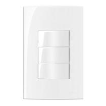 Sleek Interruptor 3 Teclas Paralelos 10a