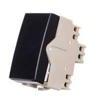 Sleek Módulo Interruptor Paralelo 10a 250v Preto para Móvel - Margirius