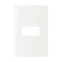 Sleek Placa 2 x 4 - 1 Posto Horizontal - Margirius