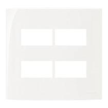 Sleek Placa 4 x 4 - 4 Postos Seperados - Margirius