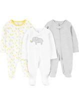 Sleep and Play Simple Joys da Carter's Baby, pacote com 3 unidades de 3 a 6 meses
