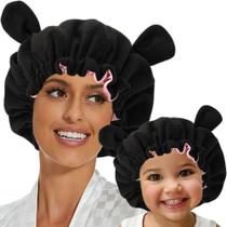 Sleep Hat Fleece Bear Ears Warm Winter Chapéu de Inverno para crianças e adultos