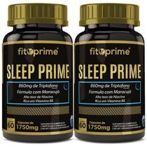 Sleep Prime - L-triptofano (5-HTP) com Maracujá, Vitaminas B3 e B6 60 cps FitoPrime
