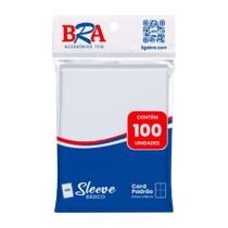 Sleeve Básico para TCG Transparente 100 Unidades BRA - BC-1000 Sleeve Básico para TCG Transparente 100 Unidades BRA - BC-1000