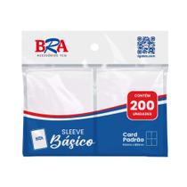 Sleeve Básico Transparente 200 Unidades BRA - BC-1001_CX