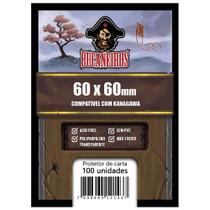 Sleeve Customizado Kawagawa Entre Linhas e Procurados 60x60mm Bucaneiros 100 Unidades