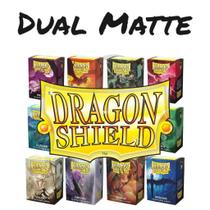 Sleeve Dragon Shield Double Matte Protetor Para Cartas Magic Pokemon