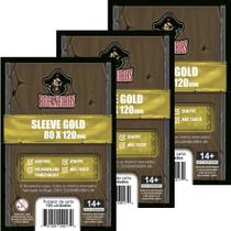Sleeve Gold 80x120mm Bucaneiros 300 Unidades
