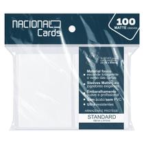 Sleeve Matte Standard Branco - Nacional Cards Sleeve Matte Standard Branco - Nacional Cards