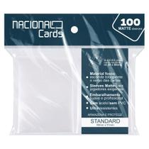 Sleeve Matte Standard Clear Nacional Cards - Protetor cartas Magic Pokémon