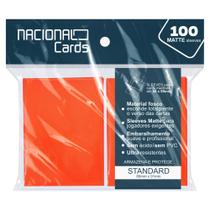 Sleeve Matte Standard Laranja - Nacional Cards Sleeve Matte Standard Laranja - Nacional Cards
