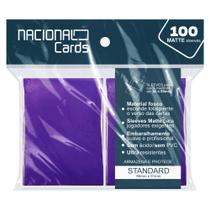 Sleeve Matte Standard Roxo - Nacional Cards