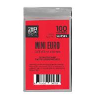 Sleeve mini euro cristal - red box Sleeve mini euro cristal - red box