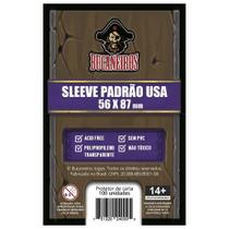 Sleeve Padrão USA 56x87mm Bucaneiros 100 Unidades