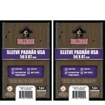 Sleeve Padrão USA 56x87mm Bucaneiros
