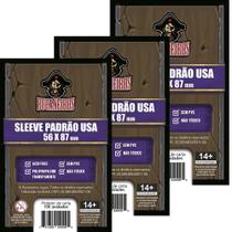 Sleeve Padrão USA 56x87mm Bucaneiros