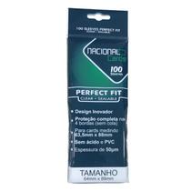 Sleeve Perfect Fit Sealable Clear - Nacional Cards