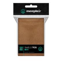 Sleeve Shield Tcg Matte: Roxo - Meeple Br Sleeve Shield Tcg Matte: Roxo - Meeple Br