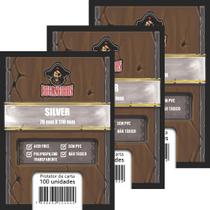 Sleeve Silver 70x110mm Bucaneiros 300 Unidades