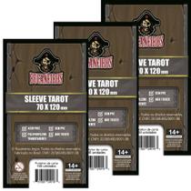 Sleeve Tarot 70x120mm Bucaneiros 300 Unidades