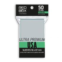 Sleeve Ultra Premium: USA 56 x 87 mm - RedBox