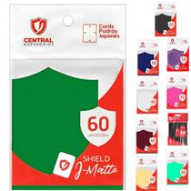 Sleeves Carta Yugioh 60un Shield Mini Matte Japones Protetores Card Sleeves Carta Yugioh 60un Shield Mini Matte Japones Protetores Card
