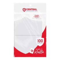 Sleeves Central Shield Matte Branco Gelo Standard Padrão