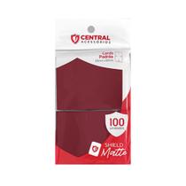 Sleeves Central Shield Matte - Framboesa (CS11017)