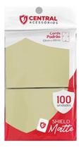 Sleeves Central Shield Matte - Marfim (CS11006) Sleeves Central Shield Matte - Marfim (CS11006)