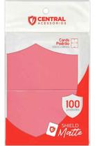 Sleeves Central Shield Matte Rosé Standard Padrão