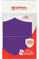 Sleeves Central Shield Matte Roxo Padrao Standard