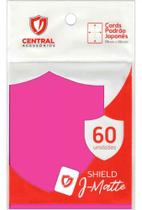 Sleeves Central Shield - Small Matte: Rosa Neon