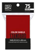 Sleeves Color Shield Vermelho 75 Unid. 63,5 X 88mm Sleeves Color Shield Vermelho 75 Unid. 63,5 X 88mm