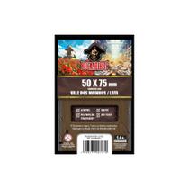 Sleeves Customizados Vale dos Moinhos e Lata 50 x 75mm Bucaneiros 50 unidades