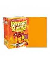 Sleeves Dragon Shield Matte Orange Laranja Standard Padrão